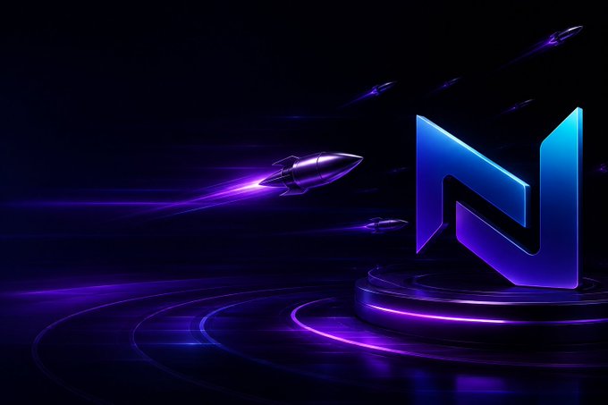 The image features a logo for a company named "NYROS SNIPER" with a rocket flying through space behind it, creating an illusion of speed and motion. The background is dark purple, which contrasts with the bright blue letters on the logo. The text in the image reads "NOW LIVE THE fastest sniper on Shido Network. Auto-snipe new launches in milliseconds Arm any contract, strike on liquidity Liquidity protection Auto take-profit". This post seems to be promoting a new product or service related to sniping and space exploration.