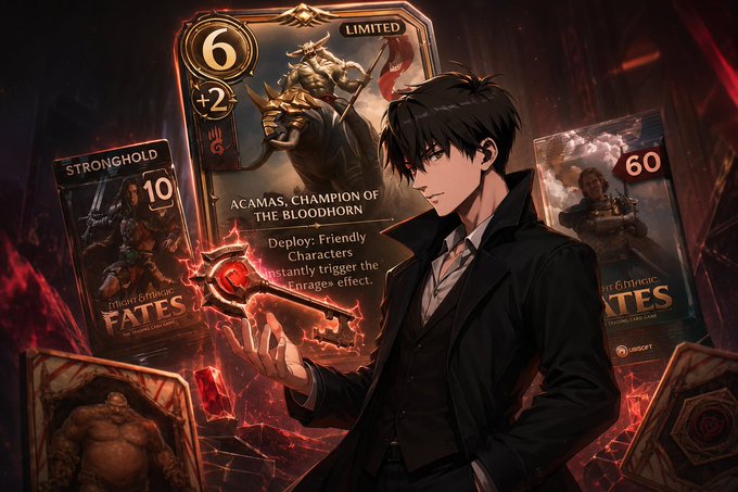The image features a man dressed in a suit holding a key while standing next to a card with the words "Limited" written on it. The man appears to be in a room filled with various cards, suggesting that he might be involved in a game or an event where cards are being used as currency.

In addition to the main image and its context, there is also a post about gameplay mechanics and economy shifts within the gaming community. This post emphasizes the importance of understanding how cards work and their value within the game. The man holding the key could be a player or an event organizer who has just acquired a valuable card using the key.