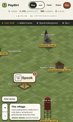 A geoGuessr-style map showing player 'speok' as the village of Rumburk in the Czech Republic, with rankings from #1 Renji to #3 Koala.