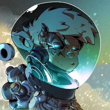 A stylized astronaut goat in a glowing helmet is depicted in this illustration, matching the cosmic branding of the "Goats of Solana" NFT mint mentioned in the post, which is launching on July 23rd with a 1,420 supply at 0.05 SOL via LaunchMyNFT.