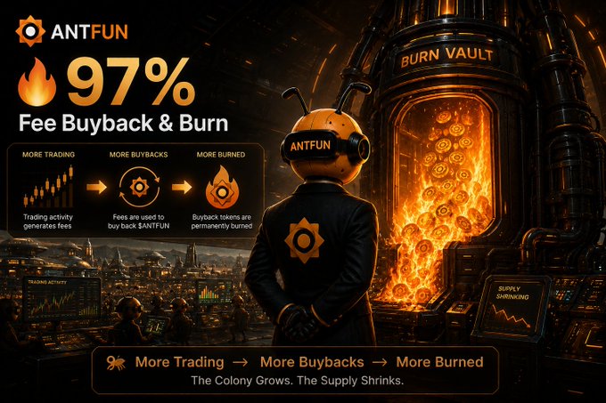 A man dressed as a bee wearing a gold suit stands next to an orange fire, with text above him that explains this concept.