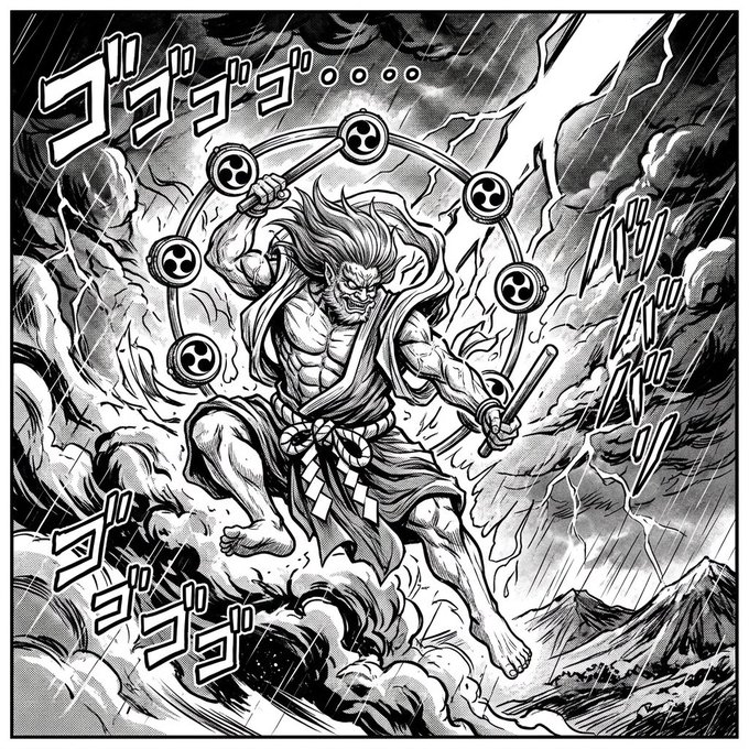 The image features a man dressed as a deity, holding a sword and surrounded by clouds. The scene takes place against a backdrop of mountains, suggesting an ancient or mythical setting. The caption for the image reads "What is Scam Crusher? We are gamifying the cleanup of the Sui ecosystem. Destroy scam NFTs earn points win SUI rewards". This post seems to be promoting a game that involves cleaning up the virtual world of the Sui network, with the reward being points and in-game currency.