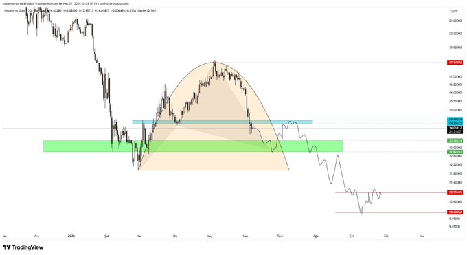 "Bitcoin's Value Against Gold"