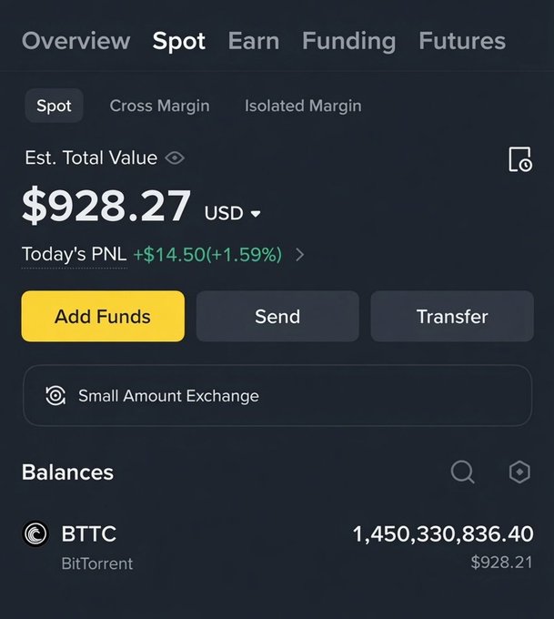 The image shows a cellphone screen displaying information about spot trading for Bitcoin (BTC). The phone is open to the settings menu where a cross margin feature is highlighted. The cell phone screen also displays the quote for Bitcoin at 9,827.27 US dollars. There are various options such as "Add funds," which would suggest that there might be an ongoing transaction, and "Transfers" indicating a transfer of cryptocurrency from one wallet to another. Furthermore, it shows some user input details in the settings menu with their descriptions like spot trading on Bitcoin or setting the bitcoin price for spot trading. The image provides information about the spot trading system, which is essential when considering trading scenarios related to Bitcoin or other cryptocurrencies.