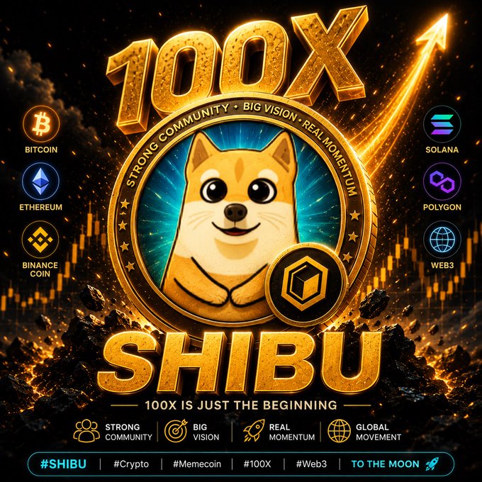 "100XSHIBU" is a term used for a cryptocurrency called Shibu, which was created by a group of developers who wanted to create an alternative to Bitcoin. The term "100XSHIBU" refers to the 100x multiplier that has been applied to the value of Bitcoin, making it worth 100 times more than its original value. This post is promoting this new cryptocurrency and encouraging people to invest in it.