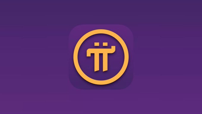The image shows the Pi Network (π) logo in gold against a purple background, representing the cryptocurrency mentioned in the post about whether $PI will recover to $3 before the end of December 2026.