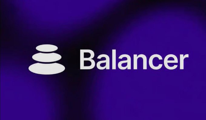 The Balancer logo featuring white stacked oval shapes next to the word 'Balancer' on a swirling purple background.