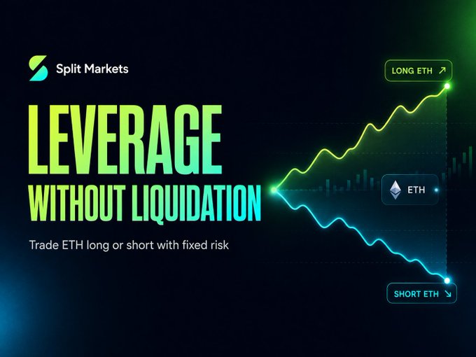 "The image shows an infographic with a deep green background that features two arrows depicting the movement of Ether (ETH) prices over time, one labeled 'long' and the other 'short'. The text at the bottom of the image states "Lease long or short with fixed risk Trade ETH", which suggests that users can trade eth coins like ether without the need for a margin account. This could be an alternative to leverage trading in traditional financial markets."