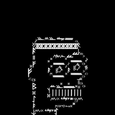 A pixel-art image displaying an open treasure chest filled with runic symbols on a black background, visually representing the "222 runes" from the post's promotion of a 222-piece NFT collection launching for free on Robinhood Chain via OpenSea.