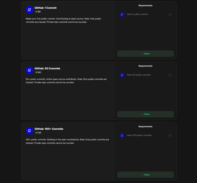 The image features three different posts within a group chat or a social media platform, likely used for discussing coding topics such as "base" (GitHub) and "commit" (Developer). The text displayed from each of these posts includes requirements for an open source project, which may include specific programming languages. One of the posts has been edited to have the requirement "100+ Commit( Yapan kişi 8.1K+)". This means that in order for this post or its message to be considered as a valid requirement, there must be at least 100+ lines of code or other coding instructions provided by the user.