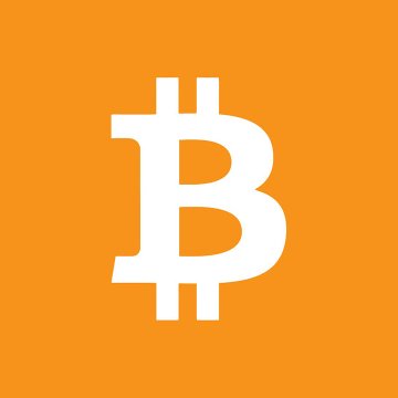 A bold orange and white Bitcoin (₿) logo, representing the cryptocurrency that led US spot ETF inflows with +$175 million on September 4.