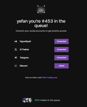 The screen displays information about the early Alpha project, which focuses on a platform named Hyperliquid that was developed by 3M scientists after they completed their initial funding application for their research. The platform has a user base of over 900 people who are actively participating in trading and monitoring its operations online. The post suggests that the current version of the project is an alpha test for investors or traders to assess if it's suitable for their needs before launching into full-scale operation on a larger audience.
