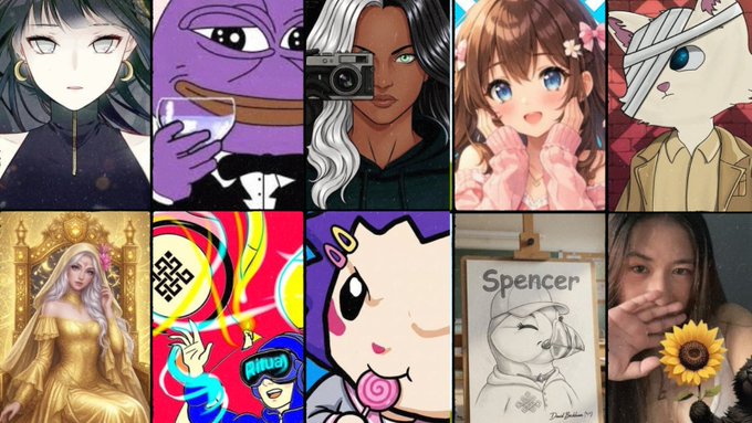 The image features a collage of various cartoon faces with different hairstyles and expressions, accompanied by text that congratulates the individuals involved. The text includes phrases such as "Congratulations on Your New Role!", "congrats to everyone who has recently received a new role in @ritualnet", "@Jez_Cryptoz @0xMadScientist", and "@0xMadScientist". These elements create a sense of celebration and camaraderie among the cartoon characters, highlighting their achievements or milestones.