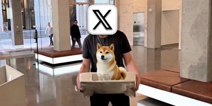 𝕏Ɖ. Let that sink in. $DOGE".