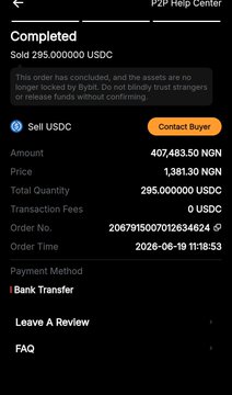 The image shows an iPhone screen with a text-based message from someone named @BybitAfrica explaining that they need money transfer quickly. The person is willing to transfer $25,000 USDC for a fee of $2,500.