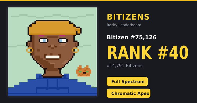 The image features a cartoon character, likely a person or an animal, wearing a blue shirt with a yellow hat sitting next to a computer screen displaying information about the character's rank within a game. The character appears to be smiling, indicating that they are happy or content in their current position.