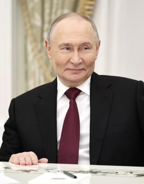 The image shows Vladimir Putin, but there is no clear connection between him and the accompanying text about XRP and the Ripple vs. SEC lawsuit.