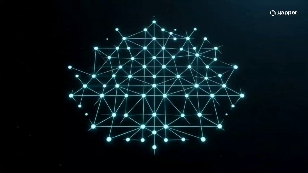 The image features a complex network of blue dots arranged in a circular pattern, which appears to be a representation of a digital ecosystem or web 3.0 infrastructure. The dots are connected by lines, creating a visually appealing and intricate design. The caption below the image highlights the importance of focusing on what is in the image and how it relates to the post about Quantum security in web 3.0.