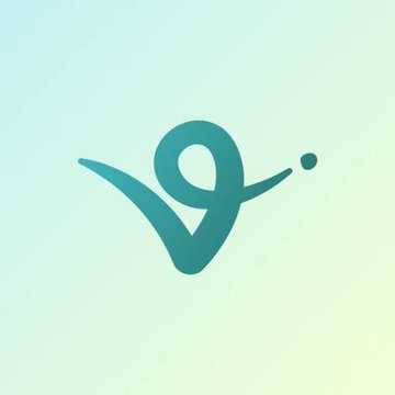 The image displays the teal Virtuals Protocol logo, featuring a stylized human figure with raised arms and a circular head design, symbolizing the platform's vision of empowering AI agents. The logo visually reinforces the post's message about Virtuals Protocol building a comprehensive "nation" with identity, banking, and commerce infrastructure for AI agents.