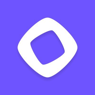 A white square with a hole in the center, surrounded by a purple background, seems to be placed centrally within an Instagram post discussing NFTs. The image is a direct response to the caption "Hey @4uaicrypto @monad Monad NFTs keep getting stronger every week. More attention, more collectors, more momentum across the ecosystem".
