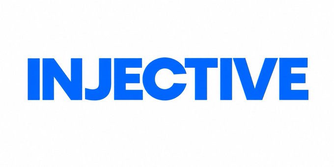 The word "INJECTIVE" displayed in large blue bold letters on a white background.