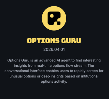 The image features a black background with white text, including an explanation of options trading and a description of the RAFA AI platform. The text highlights the importance of real-time insights from AI agents for making informed decisions about stock market trends. It also mentions that there are five AI agents actively feeding users with information on various options signals to help them make smart money choices.
