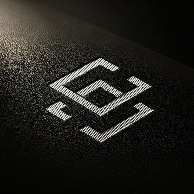 The image features a black leather item, possibly a wallet or purse, with a white logo prominently displayed on its surface. The logo consists of two lines intersecting each other, creating an X shape. The background appears to be a dark color, which contrasts with the white logo and makes it stand out more. The text "x.com/CantonNetwork" is also present in the image, but without any additional context or information about what this website might be, we cannot determine its relevance to the image's content.