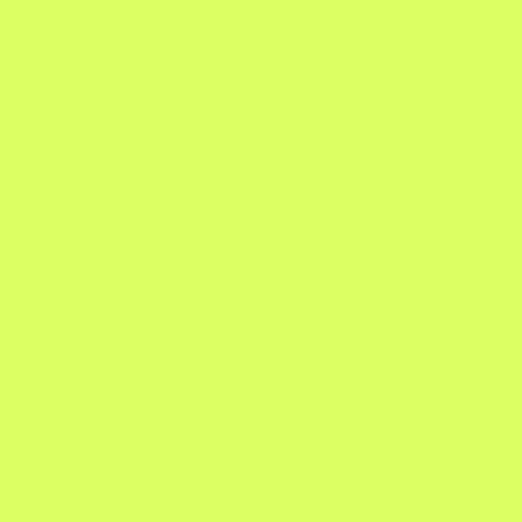 urn of yellow paint with a white outline, creating a flat and uniform surface.