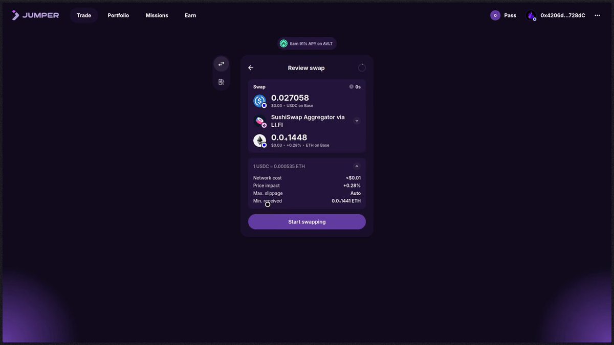 A screenshot of an online auction platform, which shows a detailed page about bidding on cryptocurrency transactions for Bitcoin, Ethereum, and Ripple. The website's logo is displayed at the top right corner, while the title "Huge thanks to @borislavItskovv for the EIP-7730 implementation coming to @ambire next week!" indicates that this page will soon become active.