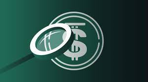 A magnifying glass hovers over a circular emblem featuring a dollar sign, symbolizing the scrutiny and growth of DeFi assets like sUSDD as its TVL surpasses $30 million through Pendle and Morpho integration.