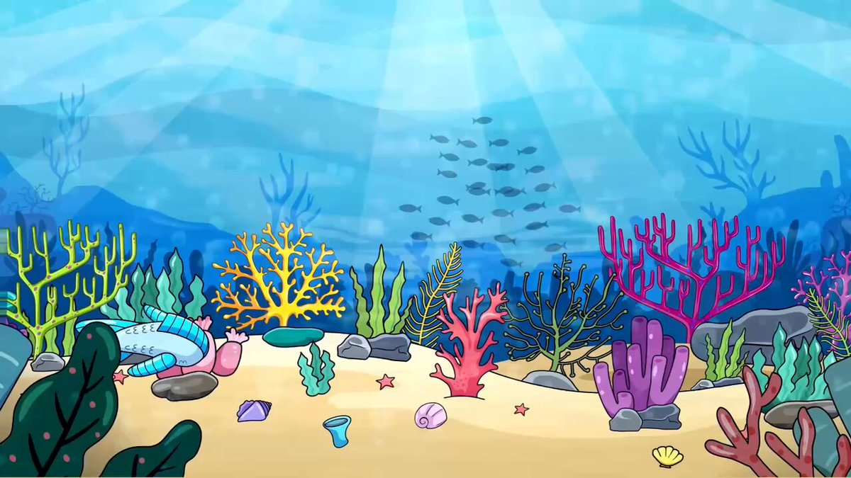 The image features a vibrant underwater scene with an array of colorful corals and sea creatures. There are at least 14 different types of coral, each exhibiting unique colors such as red, orange, yellow, green, blue, purple, pink, and white. The corals are scattered throughout the image, creating a sense of depth and dimension.

In addition to the corals, there is an abundance of sea creatures in various sizes and shapes, including fish, octopuses, and other marine life. These creatures add to the overall richness and diversity of the underwater landscape depicted in the image. The scene also includes rocks and plants that contribute to the realism of the underwater environment.