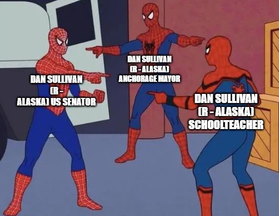 The image features three Spiderman characters posing for a picture, with one character pointing at another two characters. The text "Massive passionate community in the real world. Something I'M personally a huge fan of. Build it long-term and push hard." is written above the image.