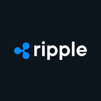 The Ripple logo, featuring a blue three-pointed symbol next to the word 'ripple' in white text on a dark background.