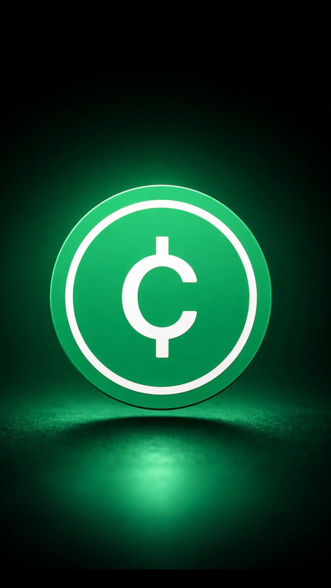 The image features a green circle with a white "C" inside of it. The background is black, which makes the green circle stand out prominently. There are no other objects or texts present in the image.