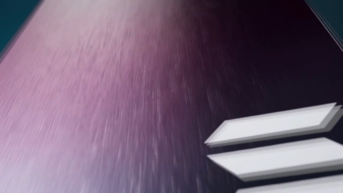 The image features a purple background with white lines running across it, creating an abstract pattern that resembles a waterfall or stream flow. The text "Why is Streamflow Business a win for Solana? The @SolBrothersPod put it best: “Streamflow already handles token vesting, lockups, and distribution for most of the serious teams”" is written below the image. This suggests that Streamflow has been successful in handling various aspects of cryptocurrency transactions for Solana, such as token vesting, lockups, and distribution. The post also mentions that Streamflow Business is being used by Solana to further enhance their operations and manage their tokens more efficiently.