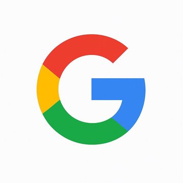 The official Google "G" logo with its signature red, yellow, green, and blue color scheme on a white background.