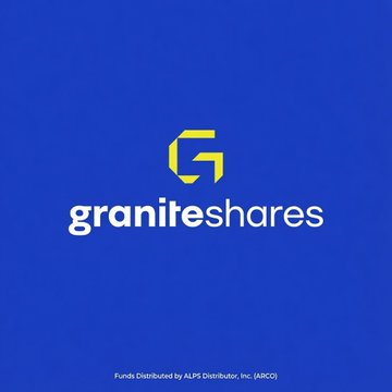 The image shows the GraniteShares logo on a blue background with text indicating "Funds Distributed by ALPS Distributor, Inc. (ALPS)," tying the post to the GraniteShares $NBIL 2x leveraged ETF mentioned as a trading tool for Nebius ($NBIS) stock movements.
