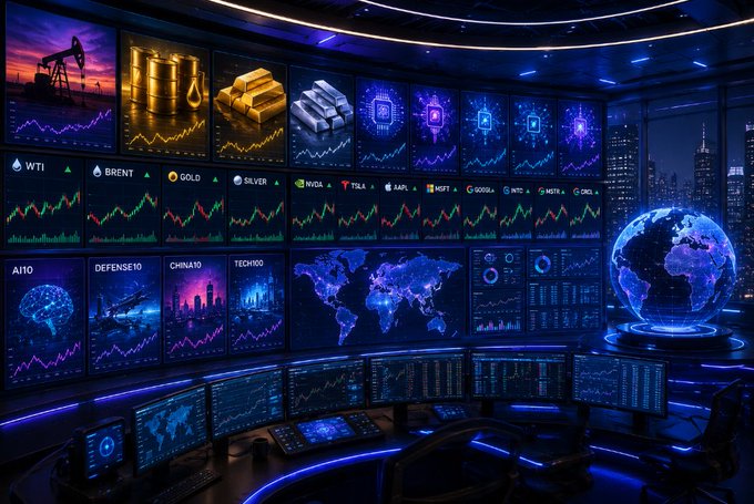 The image shows a control room filled with multiple monitors displaying information about various markets, including oil prices, stock charts, graphs, and other financial data. This advanced technology allows for real-time monitoring of markets across different industries and asset classes. The control room is designed to be accessible 24/7 by multiple channels, ensuring that traders have constant access to the most up-to-date market information. With the advancement of technology, the traditional limitations of closing times are being overcome, enabling continuous trading opportunities for investors worldwide.
