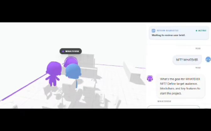 An advertisement for a virtual reality game promotes a free video game. The description indicates that participants should enter "Whatever works" as their goal, and they have ten minutes to join before the timer runs out. The game is called "Ultimate Quest", with its objective being to complete it within ten minutes.