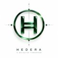 A logo for 'HEDERA' featuring a stylized letter 'H' inside a circle.