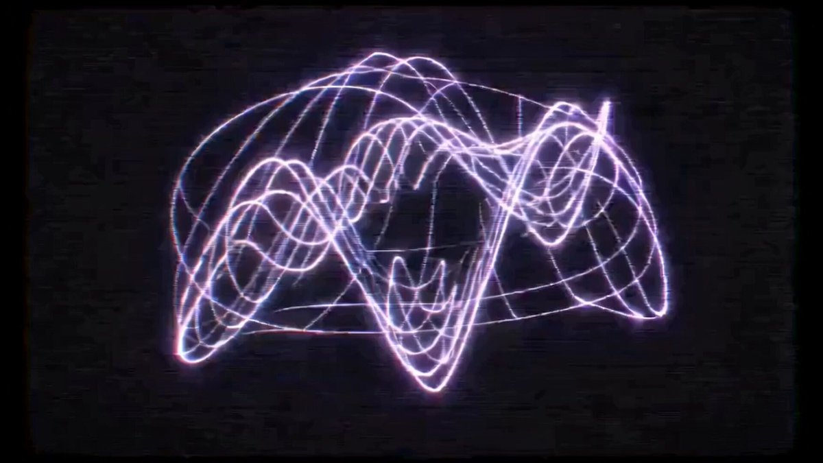 The image features a black background with white lines that appear to be dancing or swirling, creating an abstract pattern. The text "SOL - 2026 (unused)" is present near the bottom of the photo. This suggests that this artwork might have been created by someone who wanted to share their work on social media platforms like Instagram or Facebook.