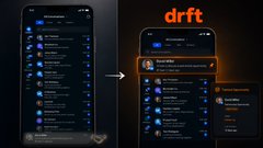 The image shows a cell phone with two different screens, one displaying a list of names and another showing a conversation between two people. The screen with the names displayed has a blue background and white text, while the other screen features an orange background and black text. The posts on social media platforms often include lists or conversations about various topics, such as names, events, or discussions among friends. In this case, it seems that someone is replying to a conversation where everyone got their X payout but they are just replying congratulations bro.