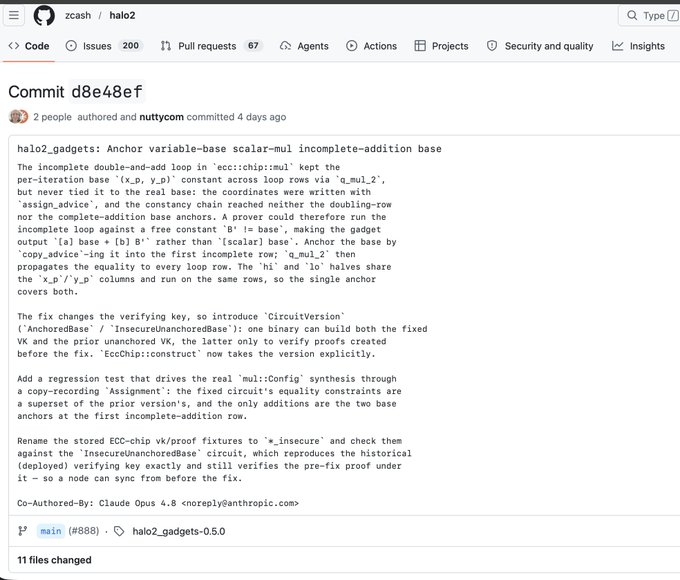 The image depicts a screenshot from a code review page, showing a list of commits that include one by the developer hl0z. The post mentions that there are agents watching the changes made to this project's Githubs commits, as well as PRs for major cryptocurrencies like Bitcoin and Ethereum. These agents seem not to be actively participating in the release process, instead dedicating their time to watching the releases of projects without active involvement in the process. This implies that hl0z might have been working on a complex problem or implementing some intricate feature changes before being notified by the agents about it.