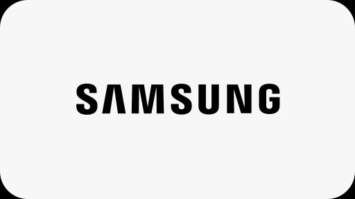 The Samsung logo is displayed in black text on a white rounded rectangular background. It accompanies a post announcing that Samsung Wallet will natively support stablecoins, potentially bringing cryptocurrency to over 1 billion Galaxy users.