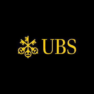 The image displays the UBS logo in gold, featuring three crossed keys alongside the "UBS" text on a black background. This visually represents the Swiss banking giant mentioned in the post, which has significantly expanded its holdings in spot Bitcoin ETFs to 2.5 million shares.