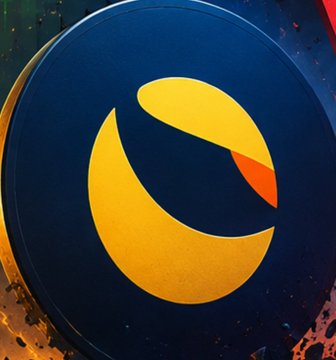 A digital rendering of a logo featuring a stylized yellow 'e' shape on a dark blue circular background.