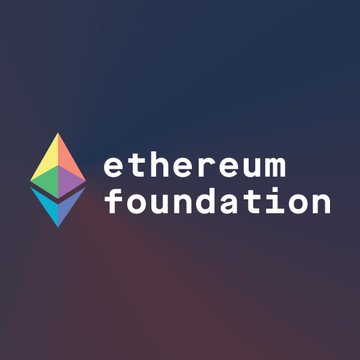 The image displays the Ethereum Foundation logo, featuring its iconic colorful geometric diamond emblem alongside the text "ethereum foundation" in white on a dark purple background. This branding corresponds to the post's mention of the Ethereum Foundation's efforts to develop native transaction assertions—a security feature aimed at preventing major exploits like the $1.5 billion Bybit hack.