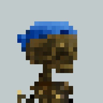 A pixel art character wearing a blue cap with a brown face appears dejected, reflecting the poster's heartbreaking story of accidentally undervaluing a golden NFT and missing out on gold bones as their floor prices continued to climb.