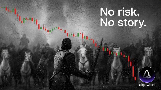 "Ride with the #Hyperliquid top 200 traders. You'll have one hell of a story to tell. No risk. No story."