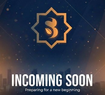 The image features a gold star emblem with the number "3" inside, displayed over a starry night skyline with the text "INCOMING SOON - Preparing for a new beginning."

This suggests the post is teasing the third phase or milestone (perhaps the third major update) of SidraChain (SDA), aligning with the community's anticipation of the ticket system returning and upcoming exchange developments.